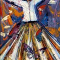 The Journey of the Whirling Dervish Oil Painting