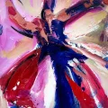 The Cry Of The Whirling Dervish Oil Painting