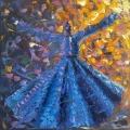 The Spirit of the Whirling Dervishes Oil Painting