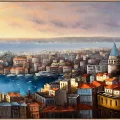 Sessiz Haliç Yağlı Boya Tablosu
