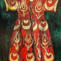Turkish Kaftan Oil Painting