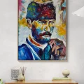 Ulu Önder Atatürk Yağlı Boya Tablosu