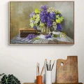 Purity in a Vase Oil Painting