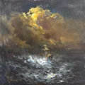 Loneliness in the Storm Oil Painting