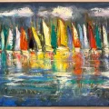 Time to Sail Oil Painting