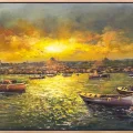 Istanbul Against Time Oil Painting