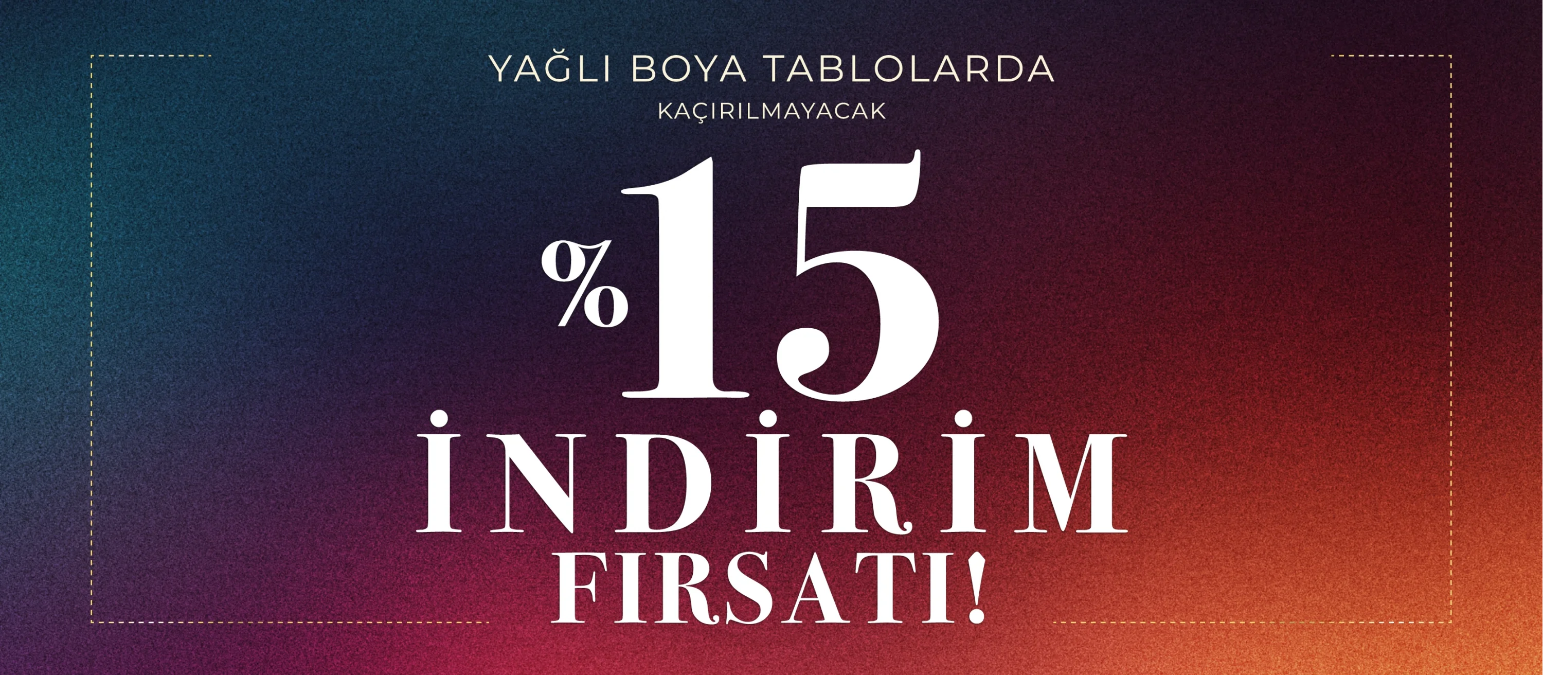 %15 İNDİRİM BANNER