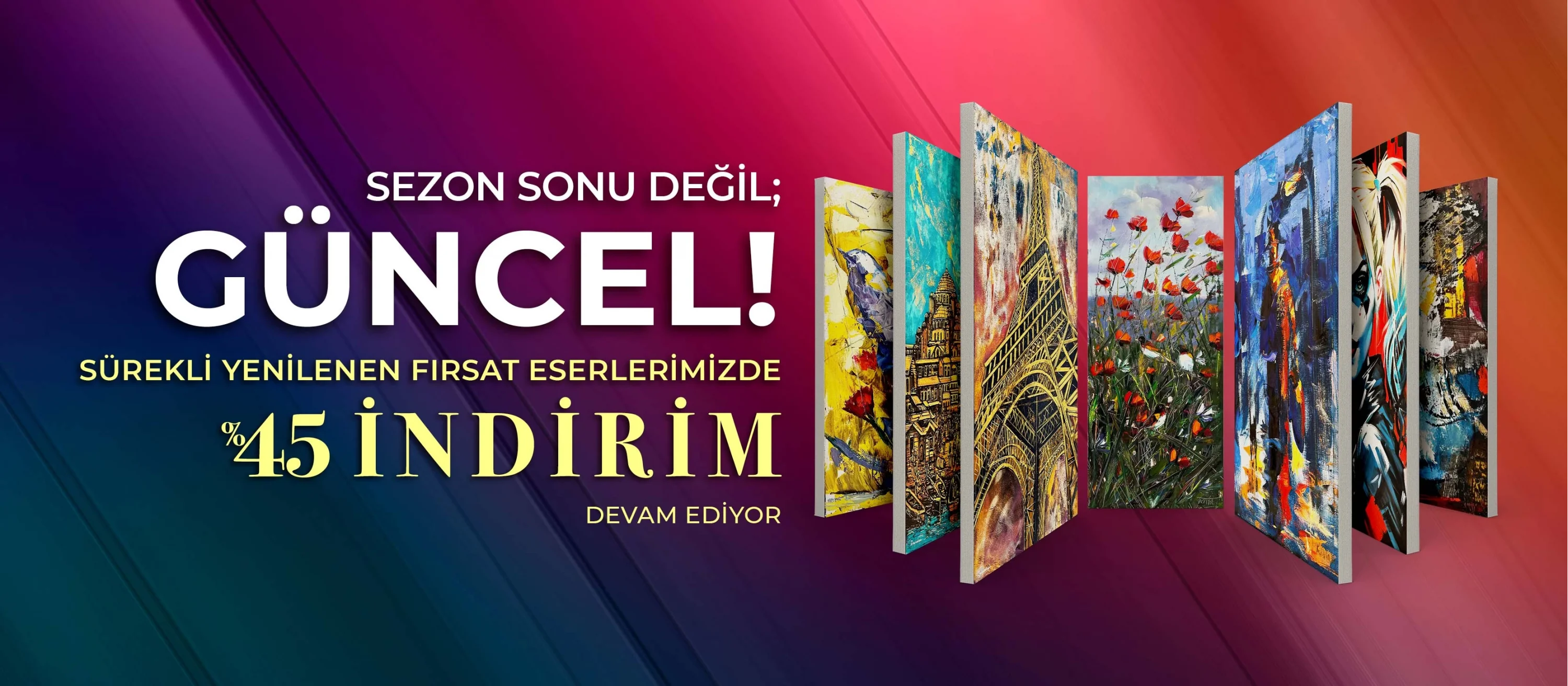 FIRSAT ESERLERİNDE %45 İNDİRİM