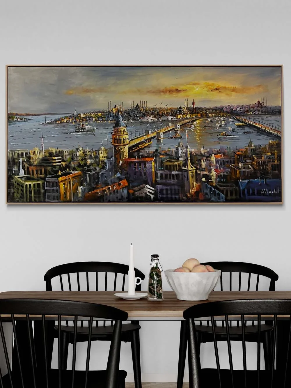 Light Falling Upon the Golden Horn Oil Painting