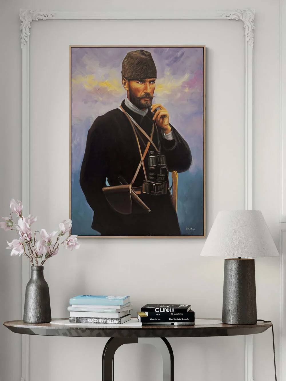 Atatürk with the Black Kalpak Oil Painting