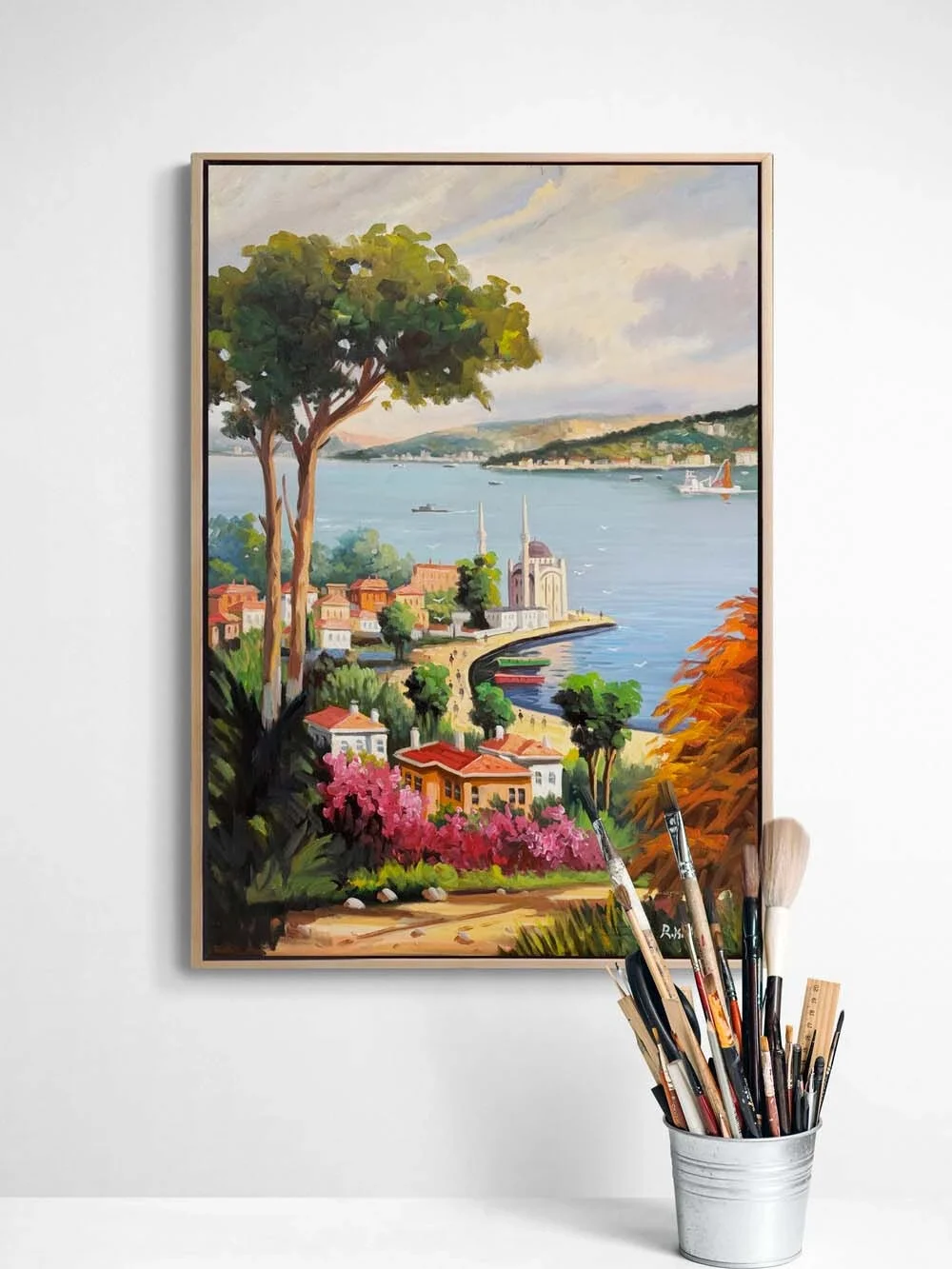 Time on the Bosphorus Oil Painting