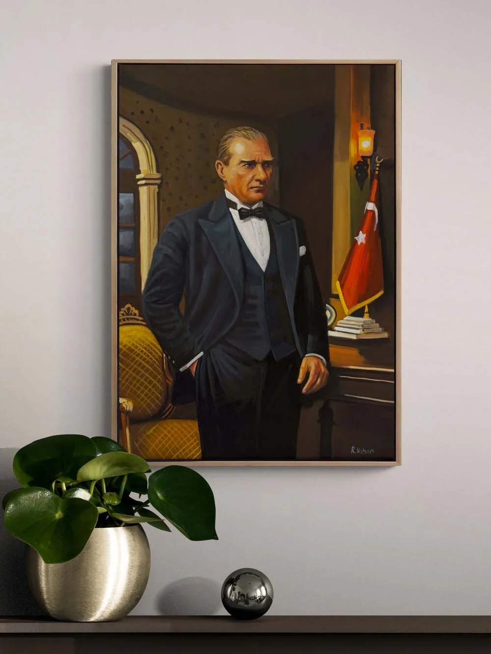 The Republic in His Gaze Oil Painting