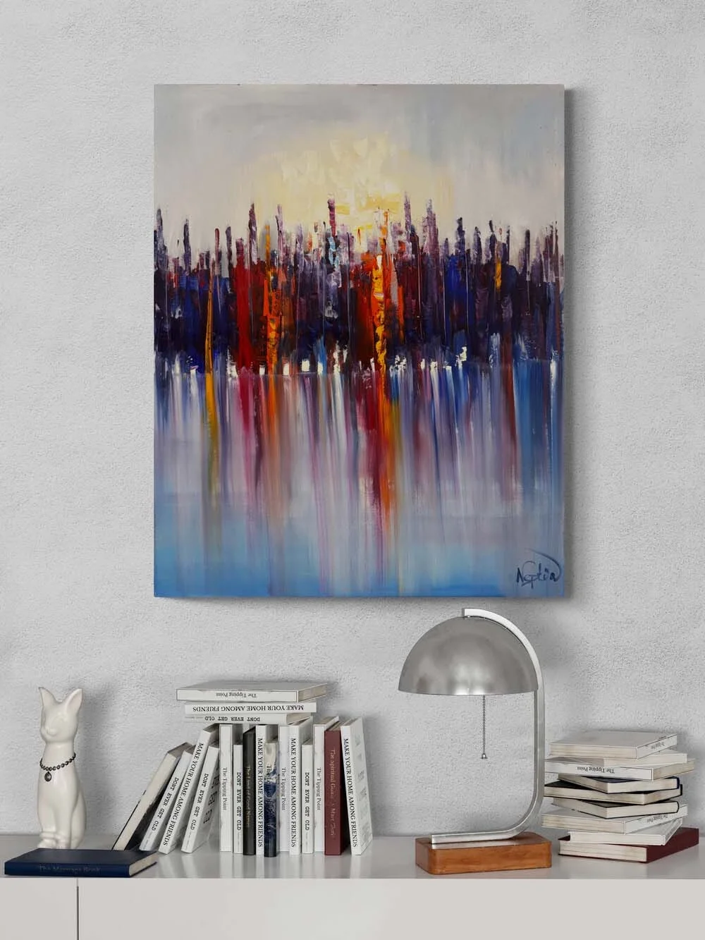 Duygusal Frekans Yağlı Boya Tablosu