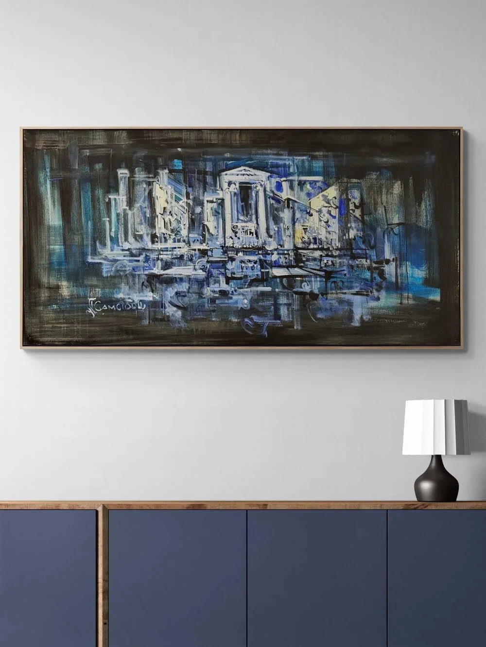 Light Among the Ruins Oil Painting