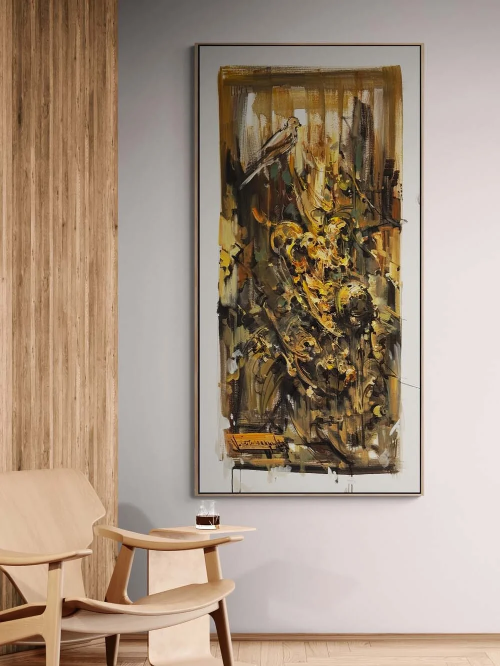 Geçmişin Hafızası Yağlı Boya Tablosu