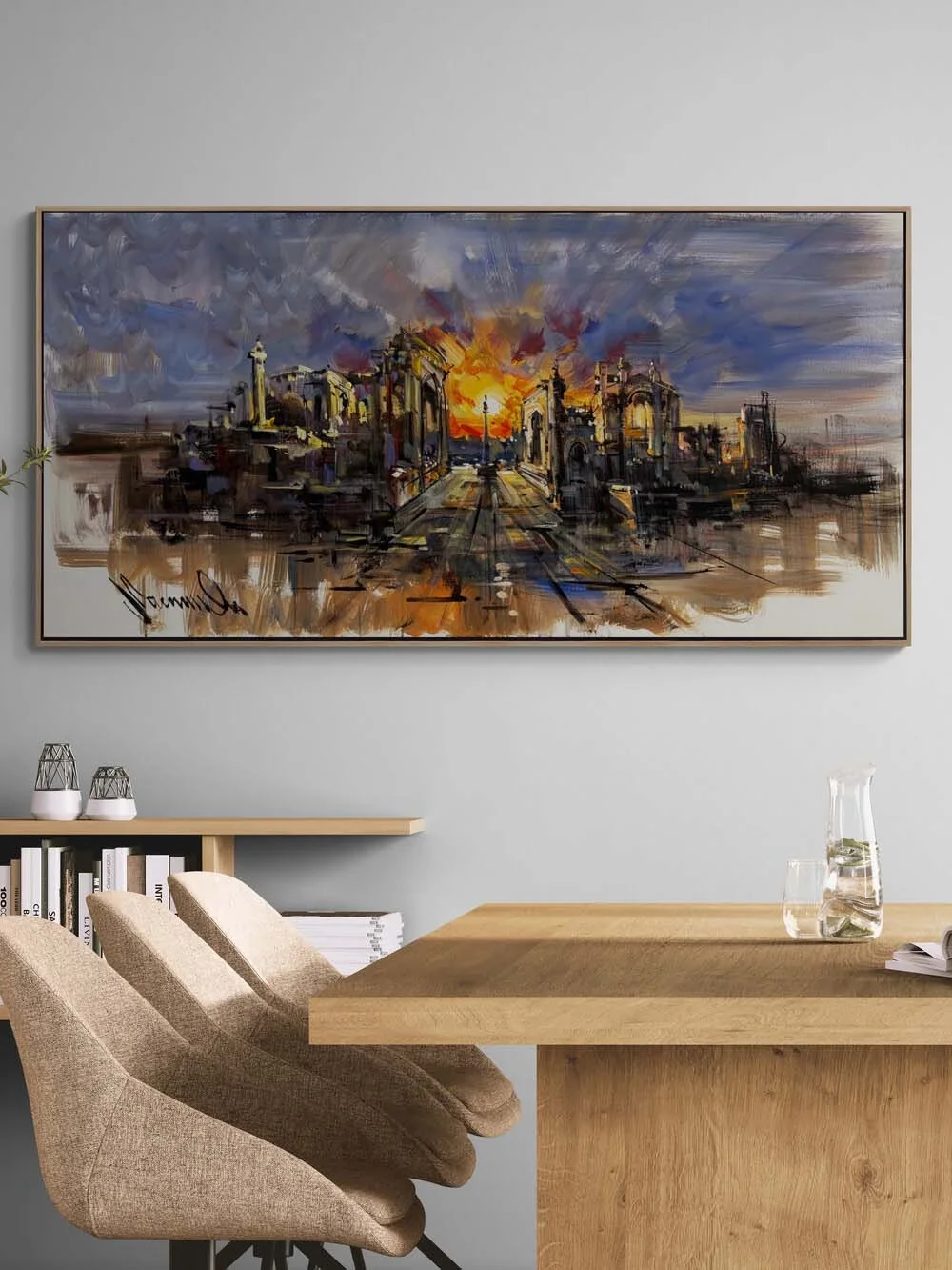 The Eternal City Oil Painting