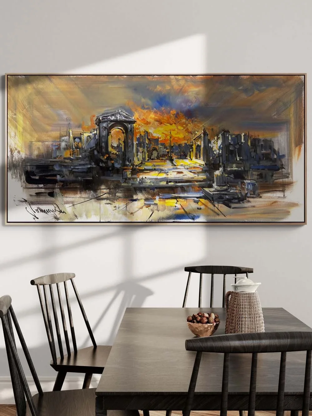 Medeniyetin Sonu Yağlı Boya Tablosu