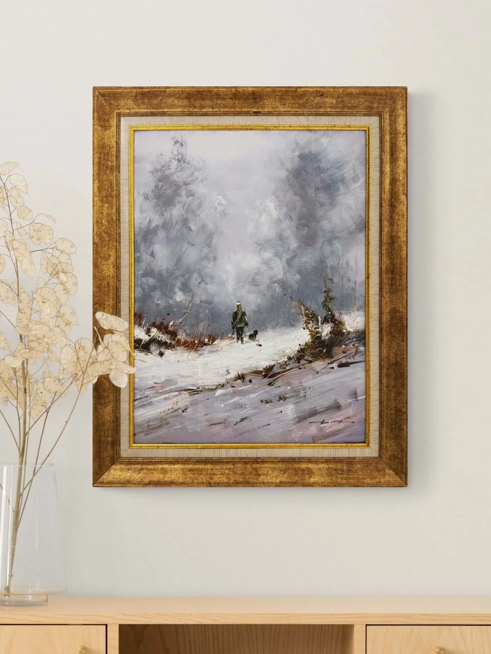 Karda Zaman Yağlı Boya Tablosu