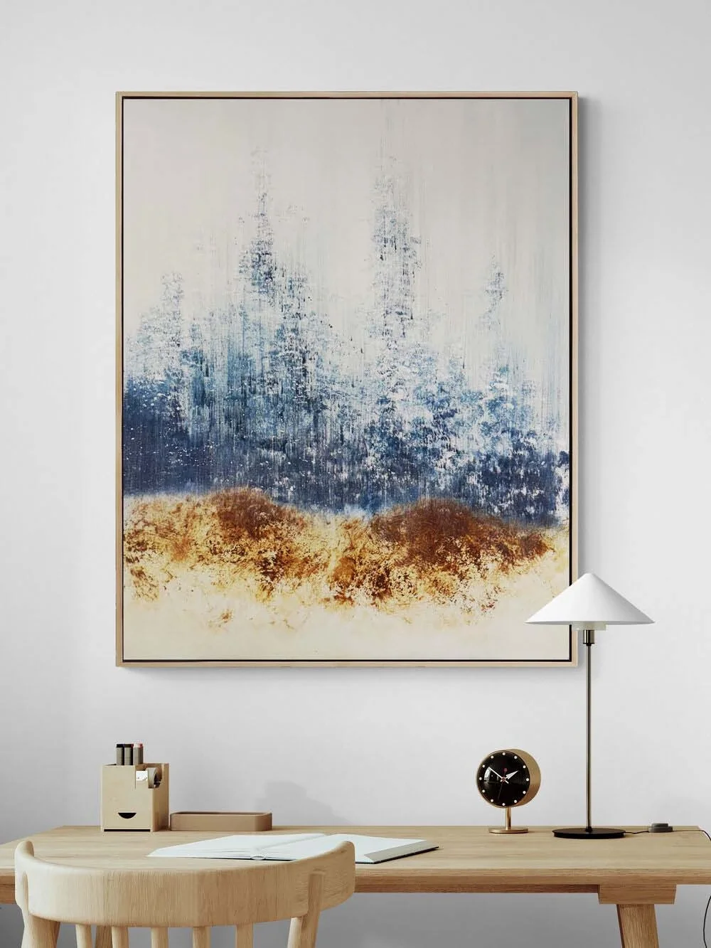 Boşlukta Titreşen Yağlı Boya Tablosu