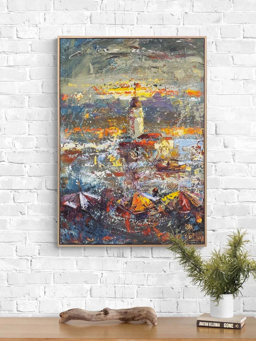 Horizon of Üsküdar Oil Painting