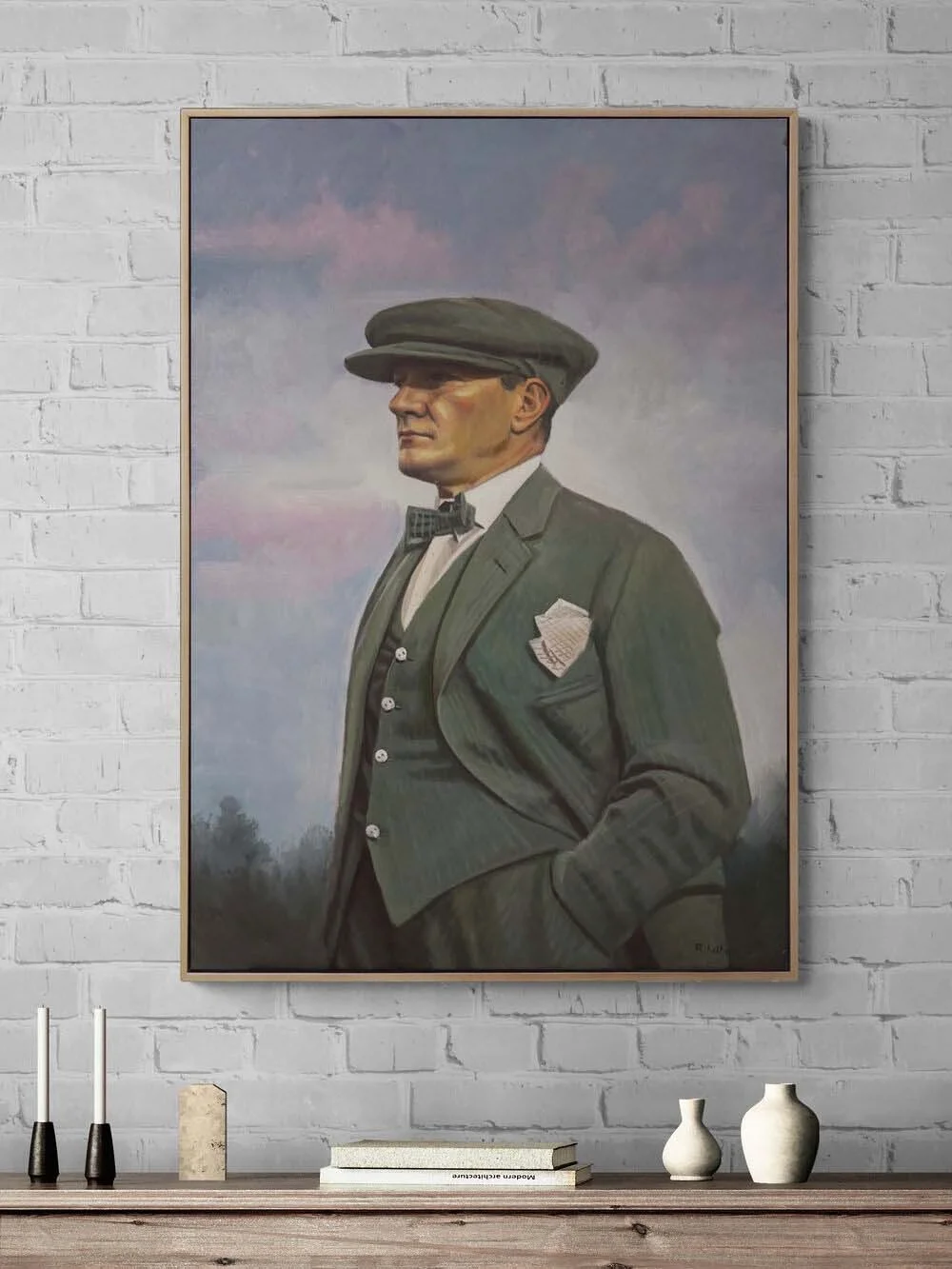 Mustafa Kemal’in Kararı Yağlı Boya Tablosu