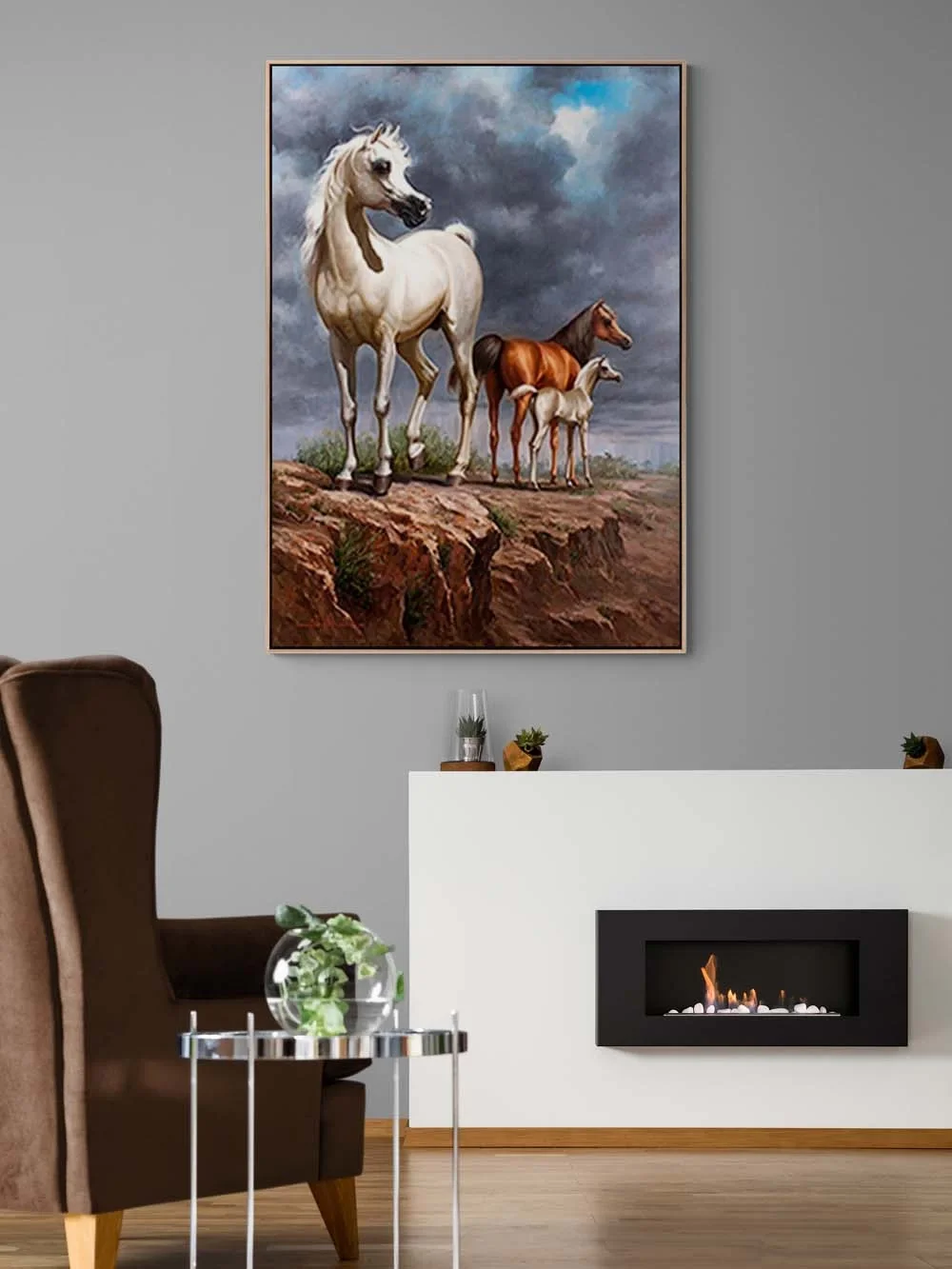 Aile Yağlı Boya Tablosu