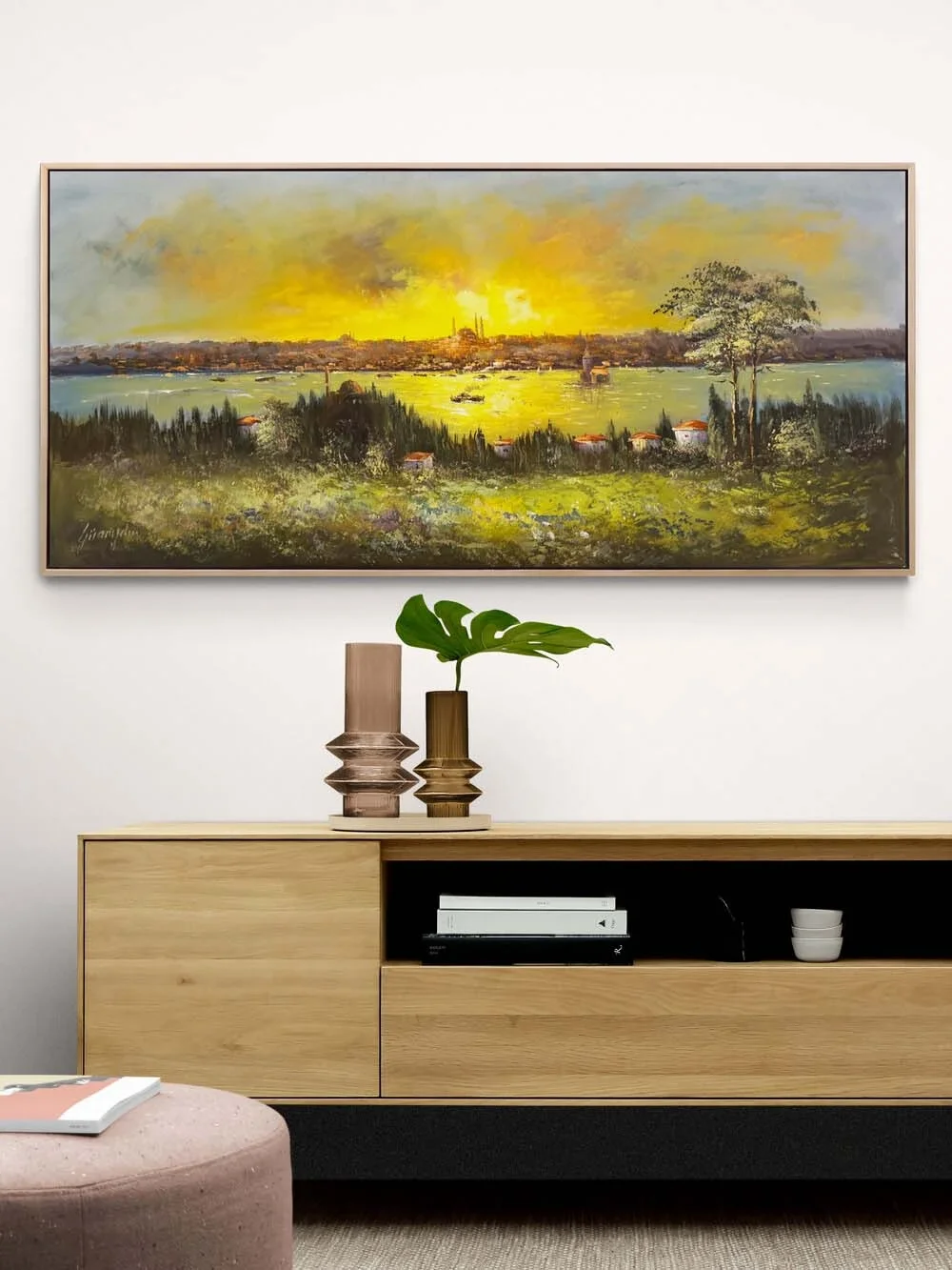 A Rain of Light on the Bosphorus Oil Painting