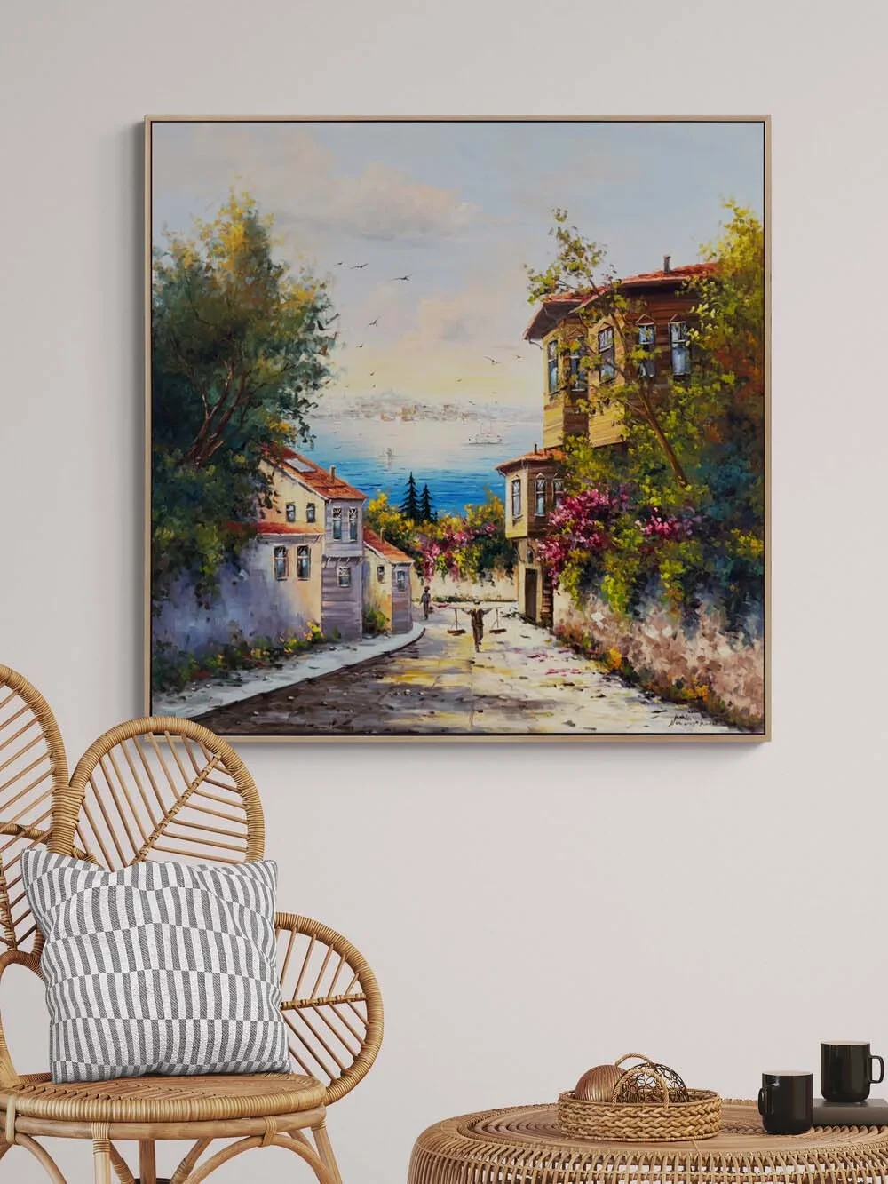Silent Morning on the Bosphorus Oil Painting