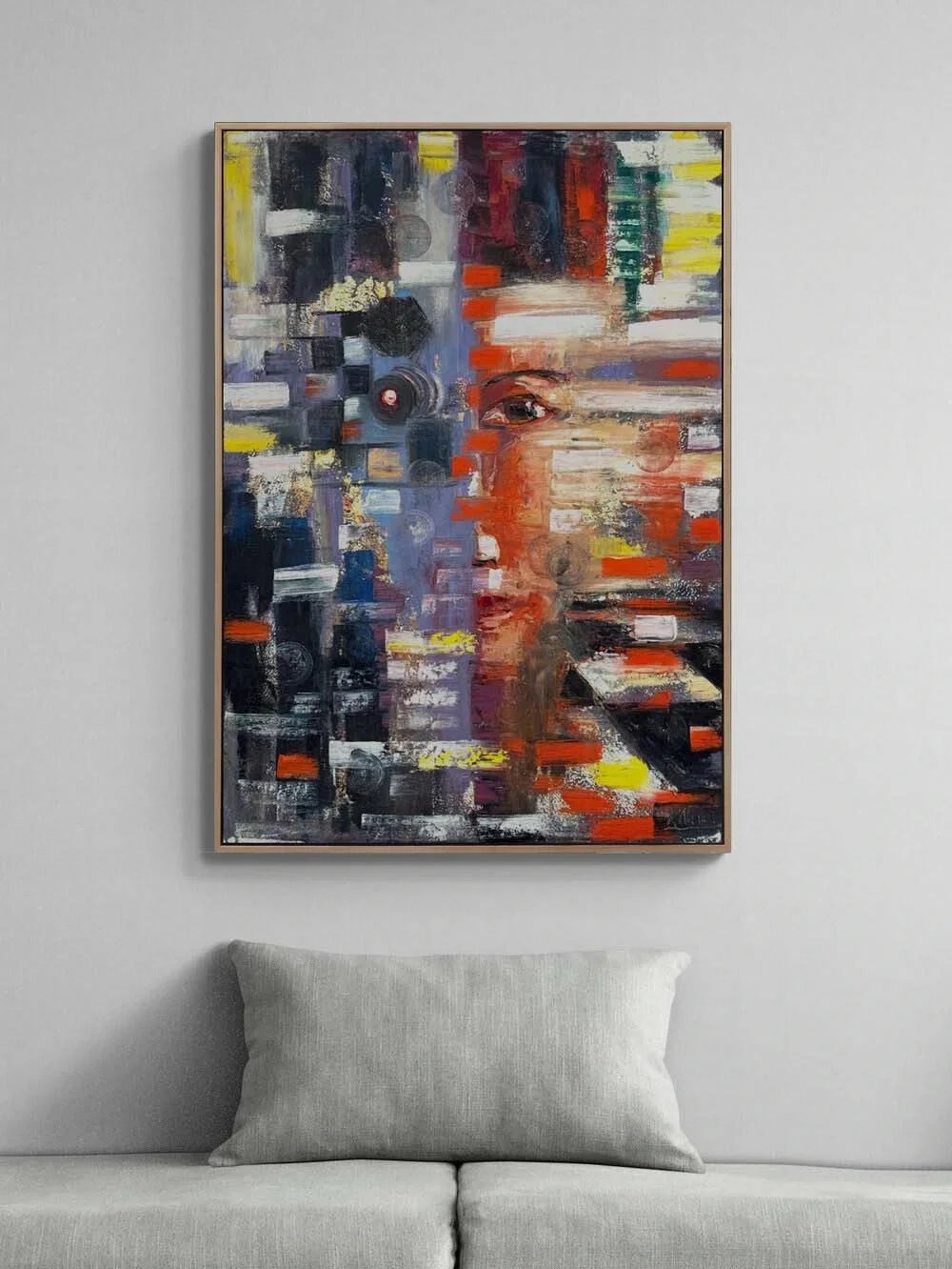 The Song of the Brunette Beauty Oil Painting