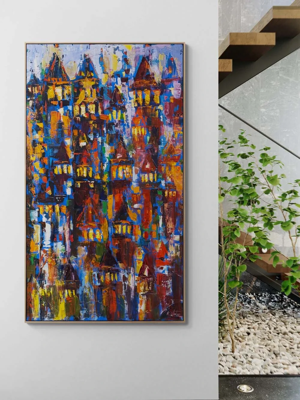 Galatas Colors Oil Painting