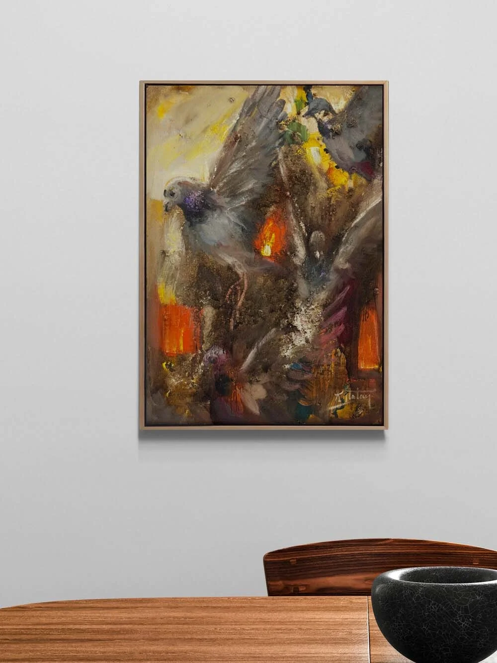 Released to the Sky Oil Painting