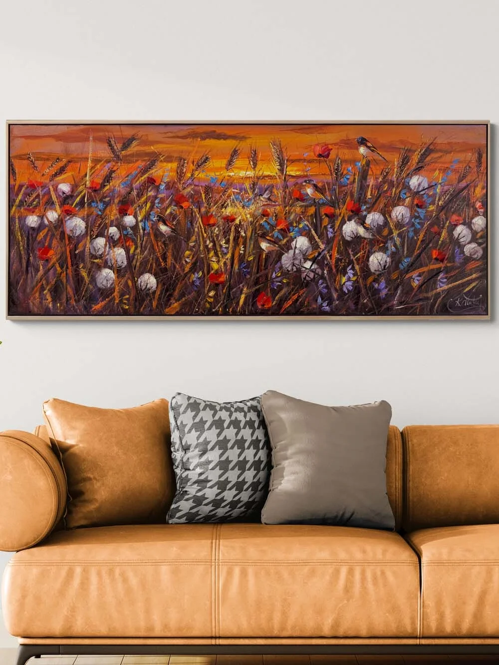 Whispers at Sunset Oil Painting