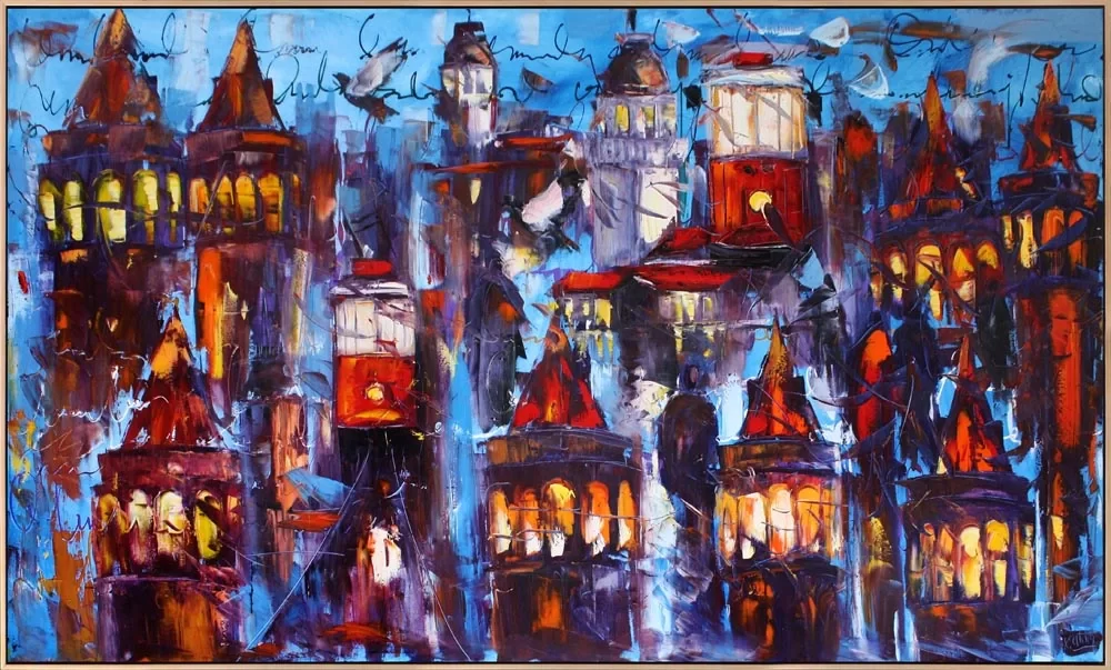 Istanbul Dream Oil Painting