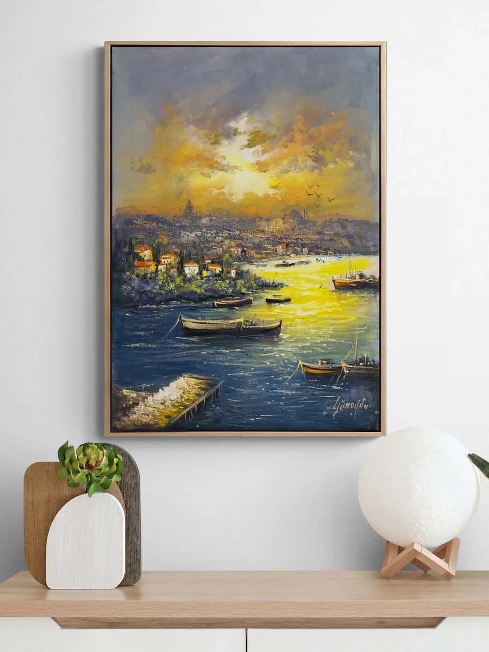 The Breath of Istanbul Oil Painting