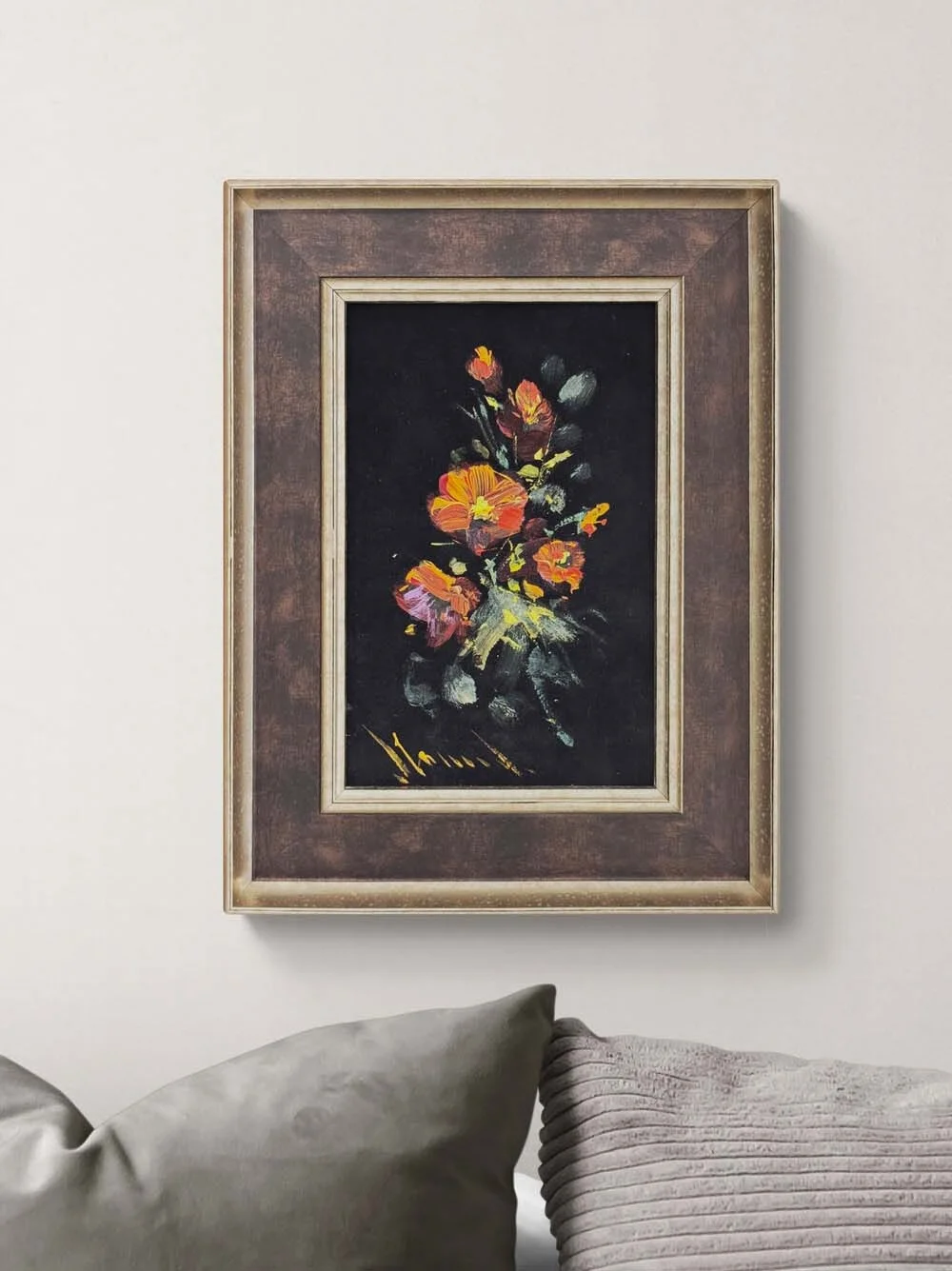 Color Touching the Darkness Oil Painting