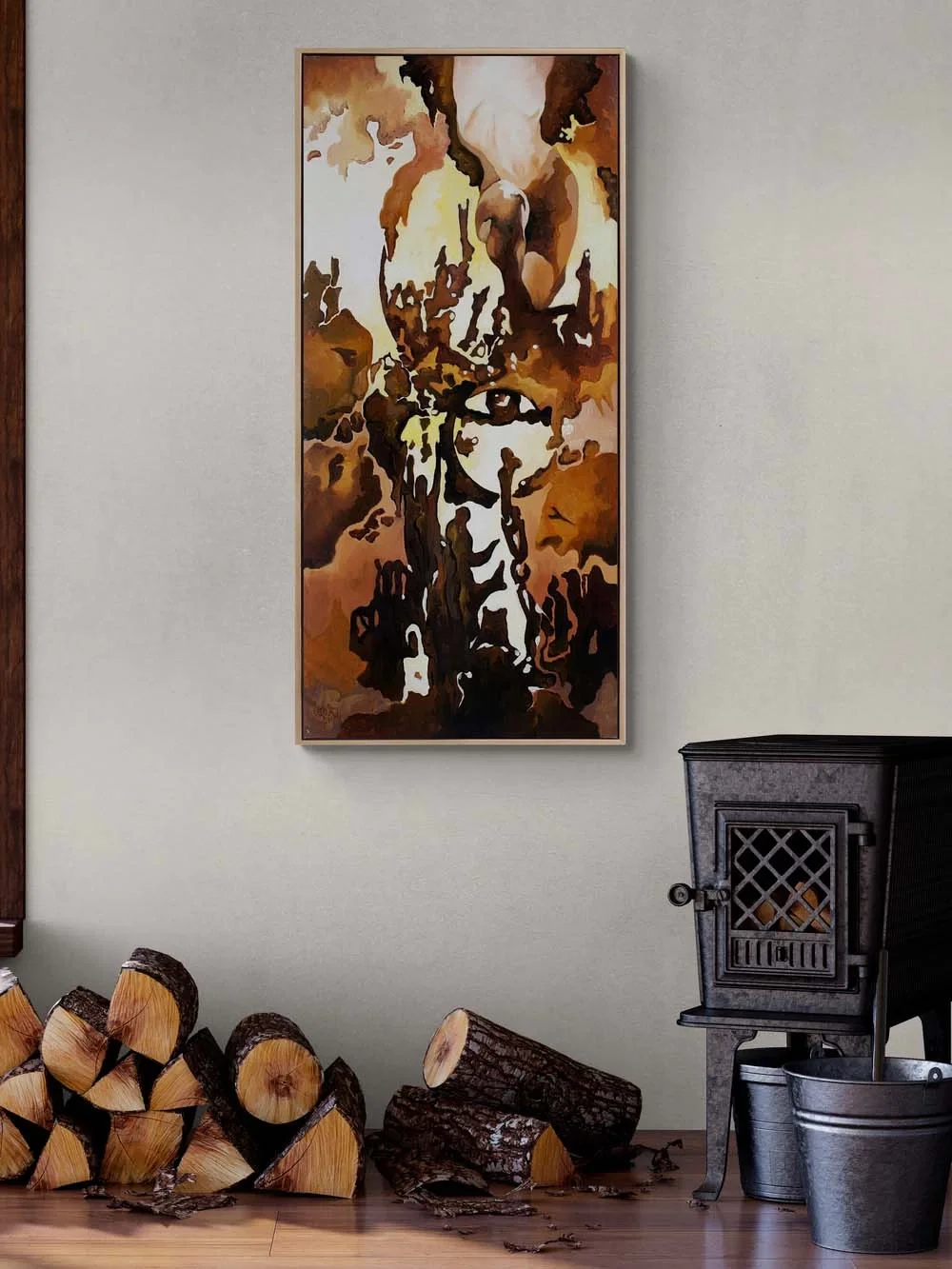 Karmaşık Yağlı Boya Tablosu