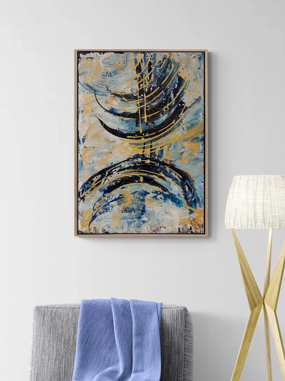 Broken Time Oil Painting