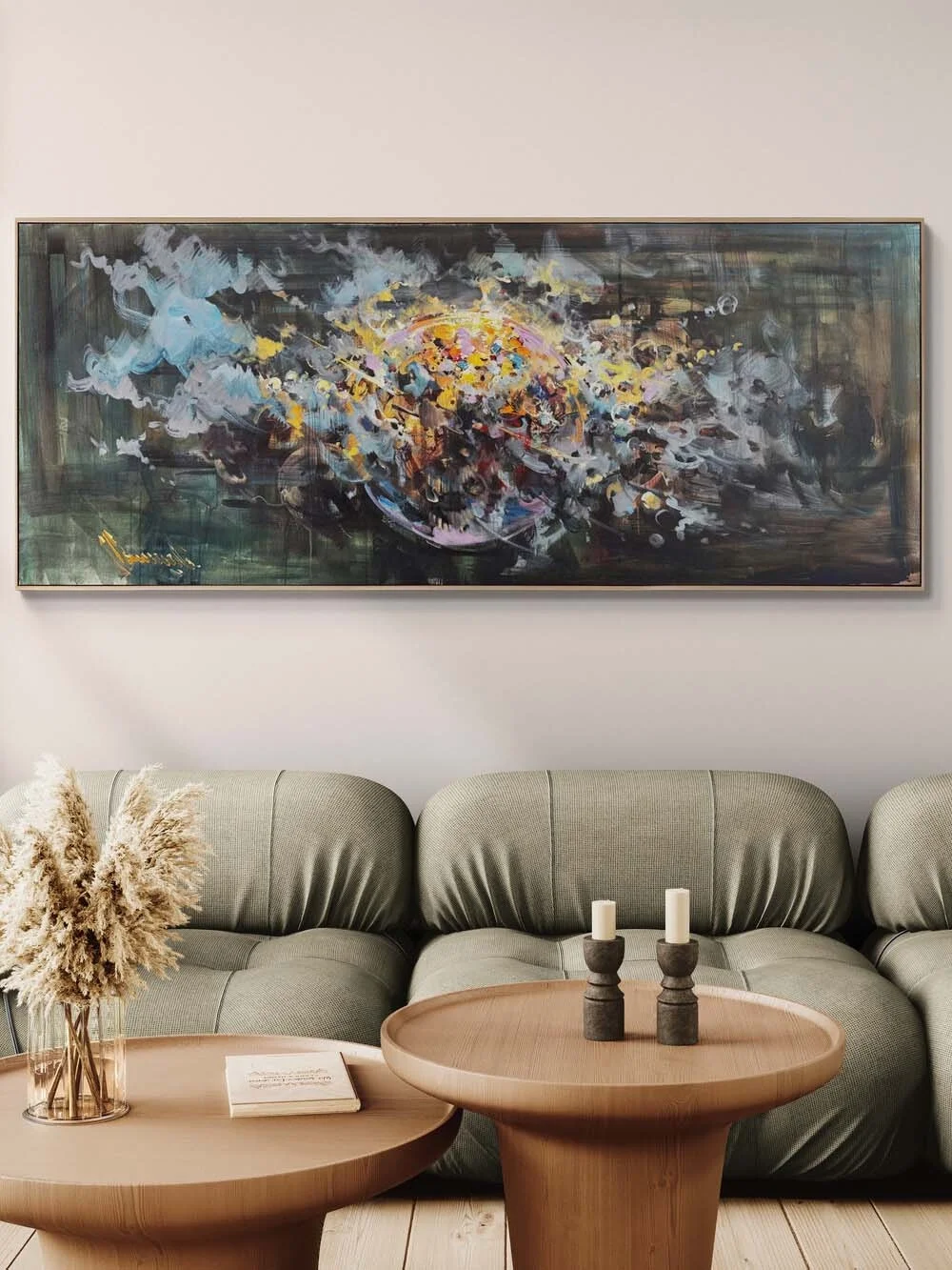 Kozmik Rüya Yağlı Boya Tablosu