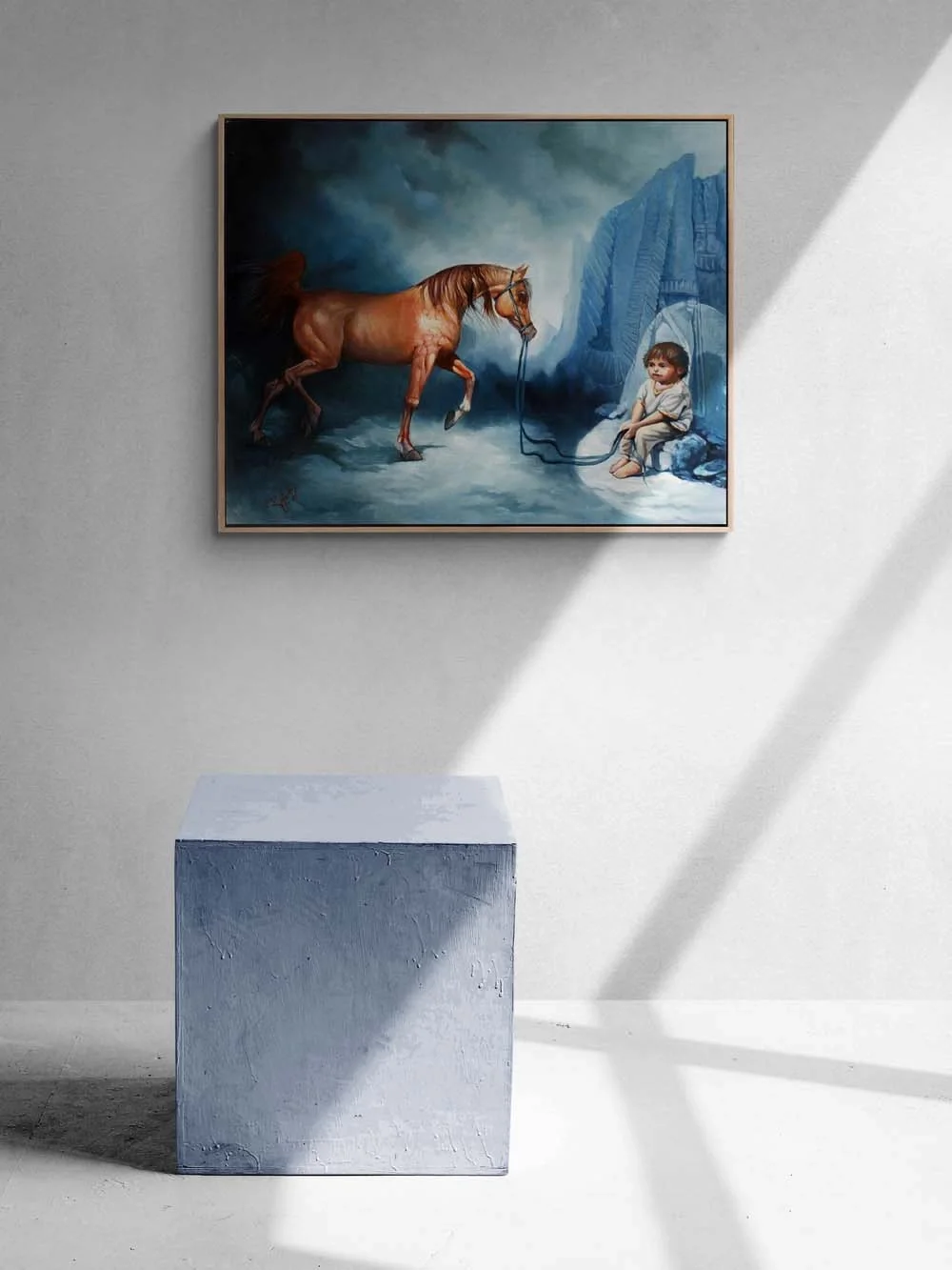 Masum Esaret Yağlı Boya Tablosu