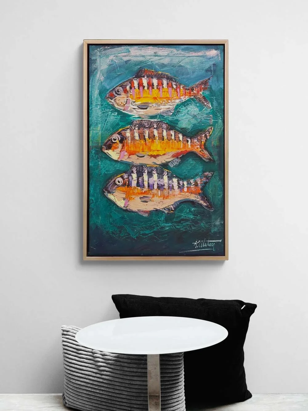 Whisper of Blue Oil Painting