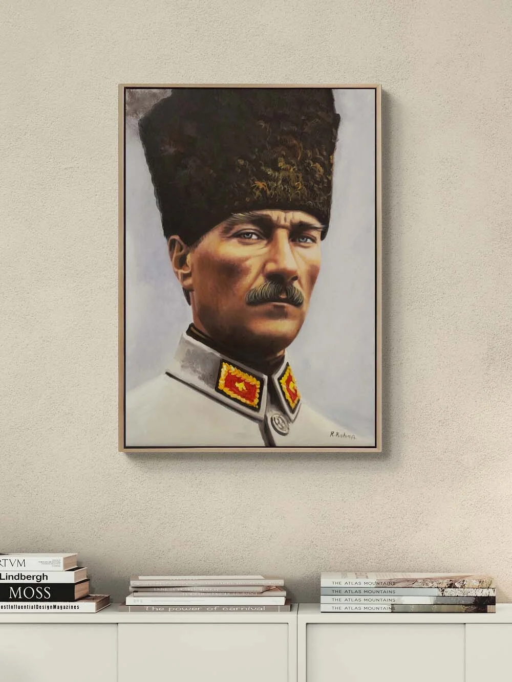 Mustafa Kemal Paşa Yağlı Boya Tablosu