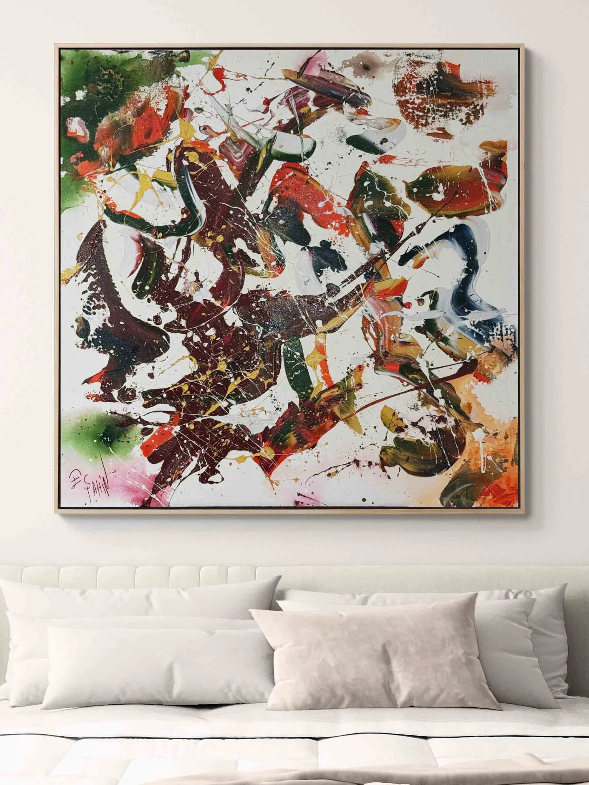 Rüzgârın Hafızası Yağlı Boya Tablosu