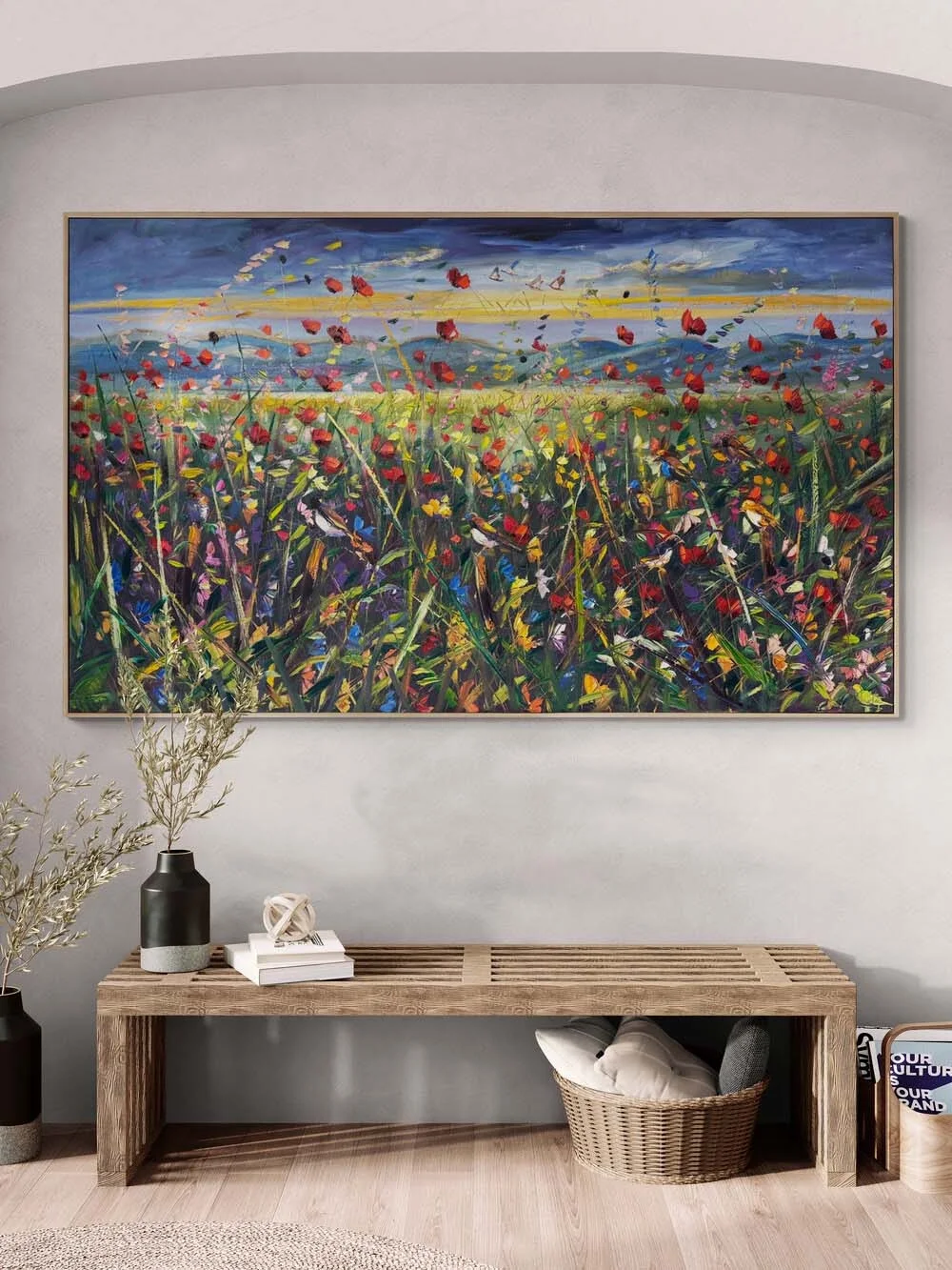 Rüzgarın Hatırası Yağlı Boya Tablosu