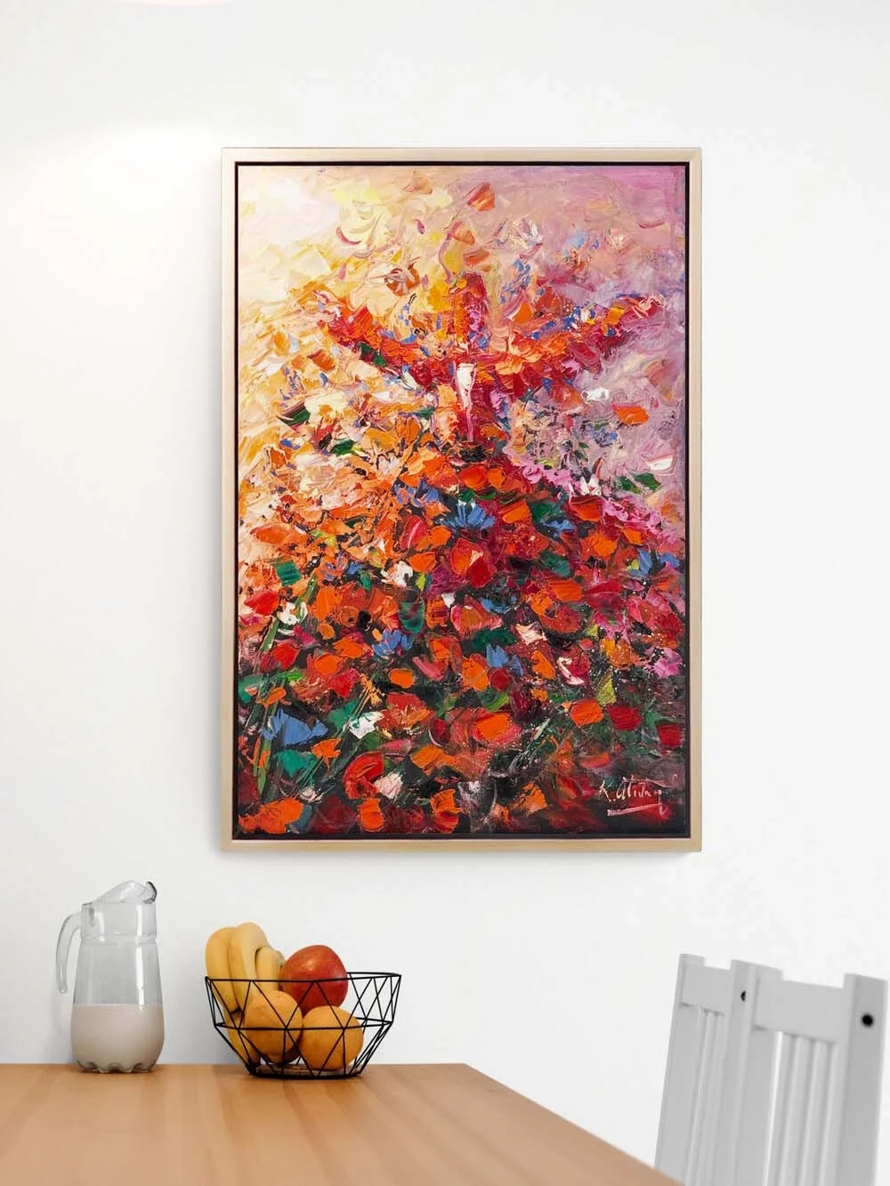 Semâzen-i Aşk Yağlı Boya Tablosu