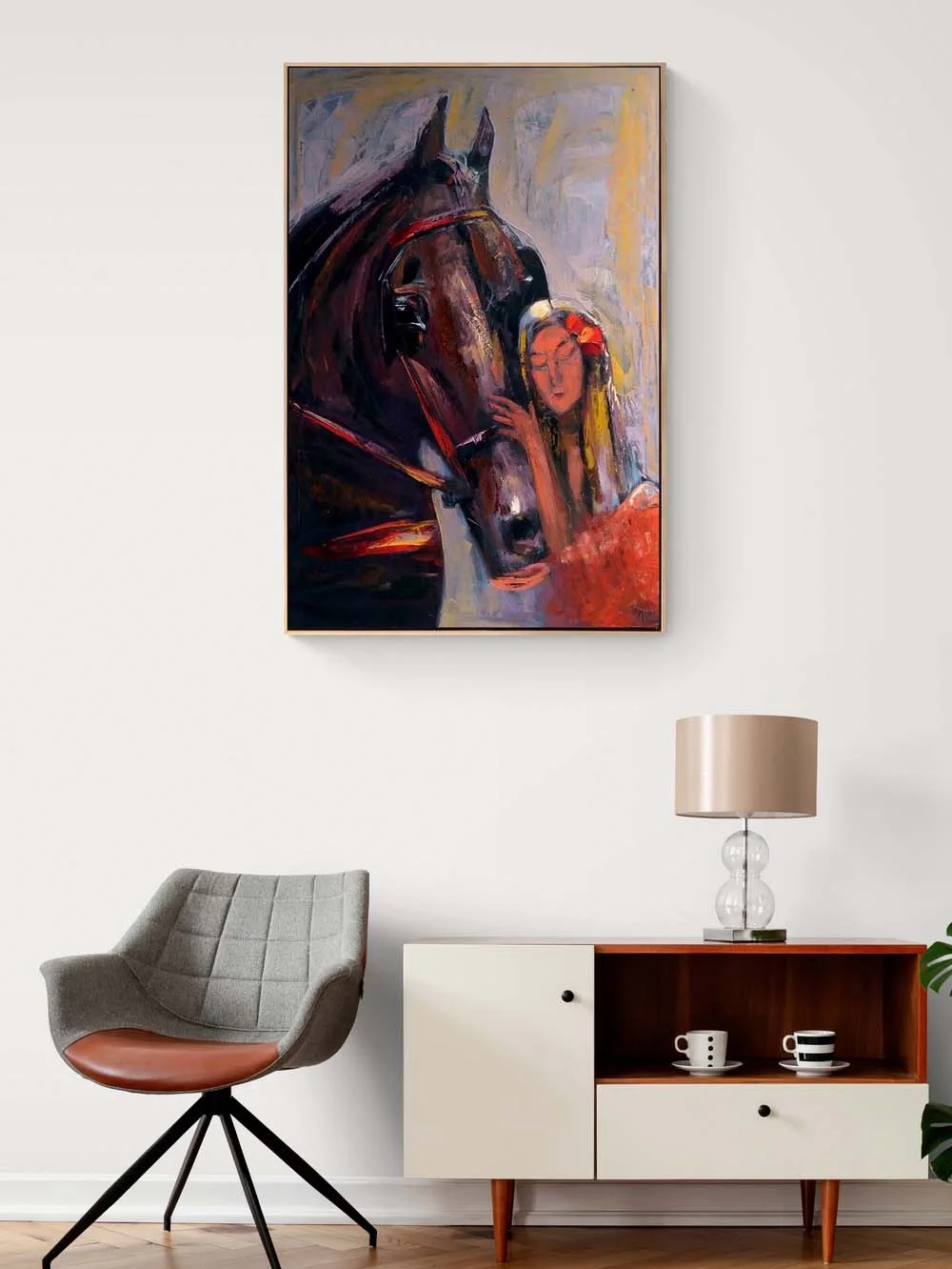 Seni Anlıyorum Yağlı Boya Tablosu