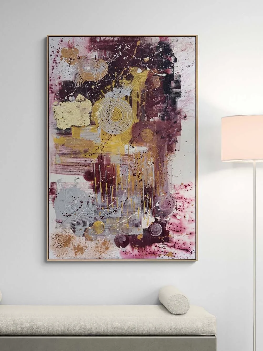 Sessiz Açılım Yağlı Boya Tablosu