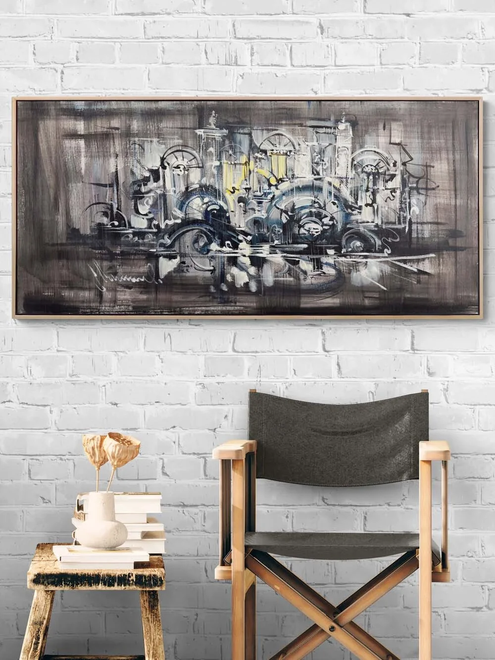 Sessiz Kemerler Yağlı Boya Tablosu