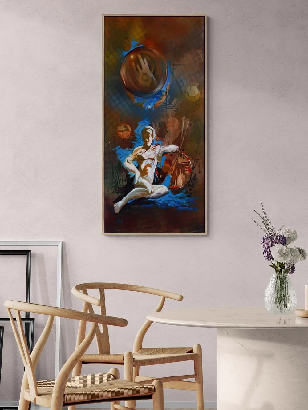 Silent Concert Oil Painting | Simurg Art Gallery