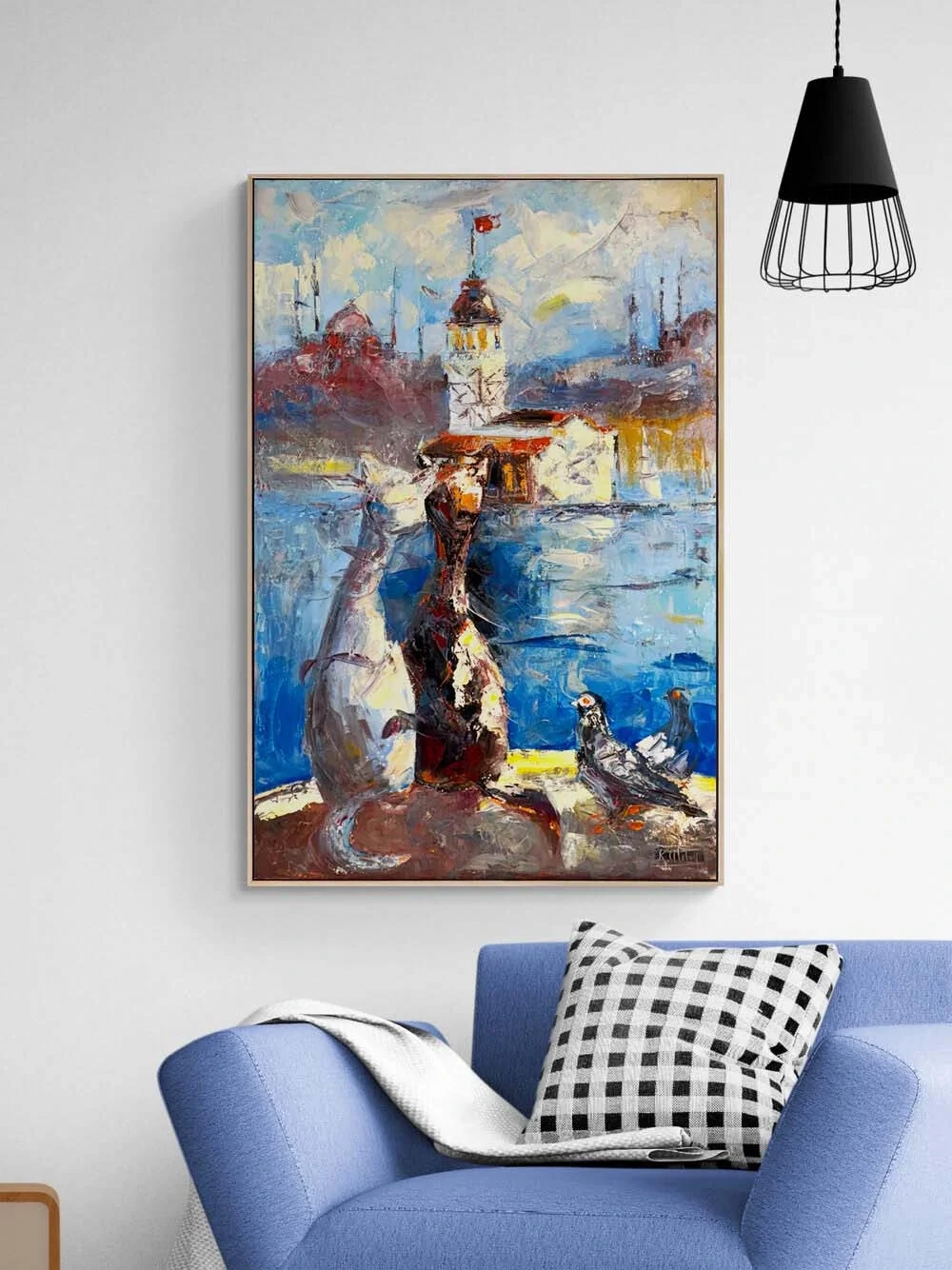 Dear Cats Oil Painting