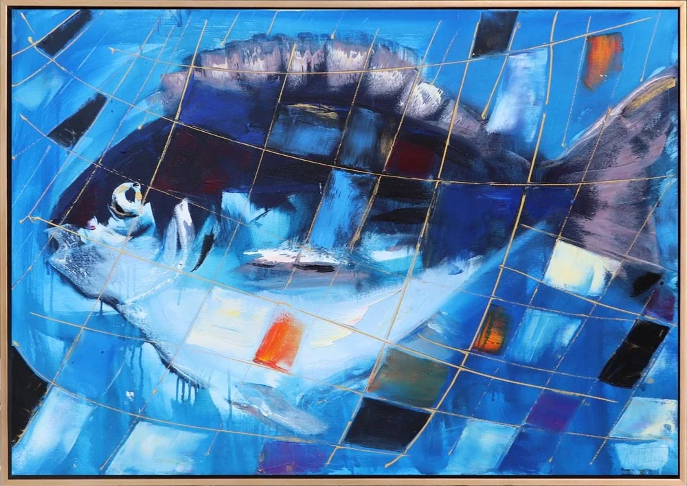 Yakalandım İşte Yağlı Boya Tablosu